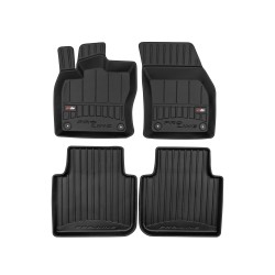 Tappetini per auto Proline 3D compatibili con Volkswagen Tiguan Allspace 2017-2024 su misura in gomma | Tipo Auto: SUV | Set di tappetini premium | Materiale TPE durevole | Bordi più alti